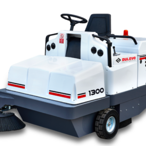 Ride On Sweeper 1300 DL (WITH OVERHEAD ROOF) – Made in Italy