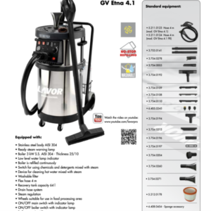 Vacuum Steam Generator GV ETNA 5.1 – Made in Italy